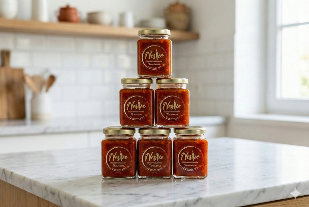Pack Famille - 6 Pots Harissa Artisanale (Les Essentiels)