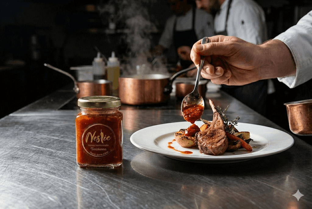 Caisse Chef & Restaurateur - 12 Pots Harissa (Livraison gratuite)